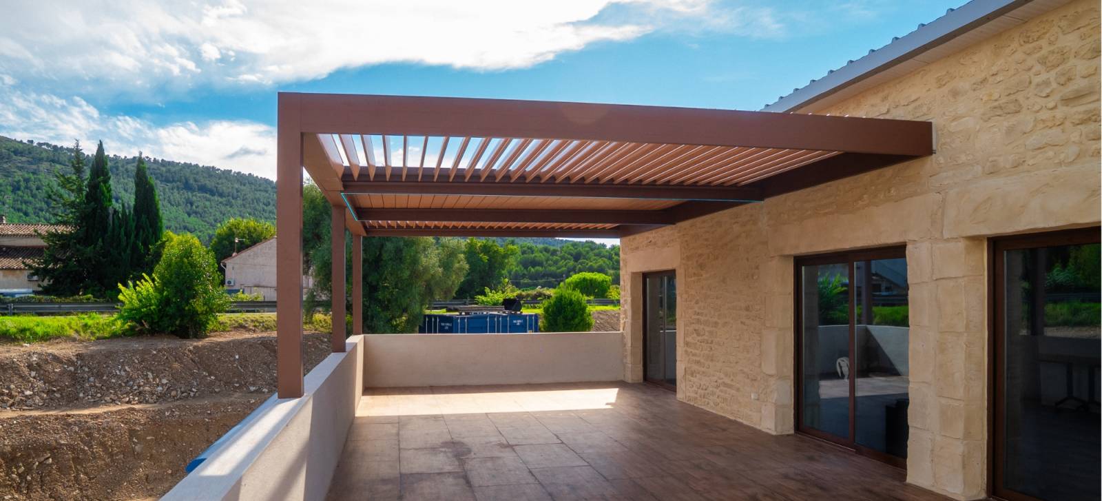 pergola bioclimatique lyon