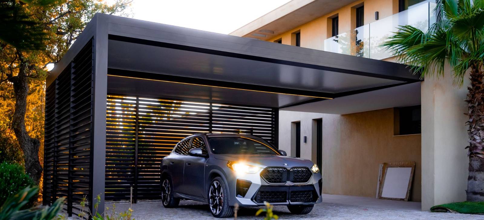 Tonnelle en aluminium