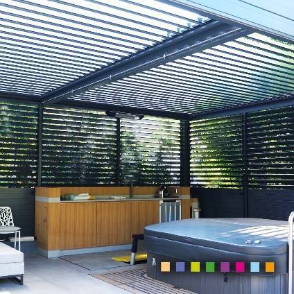 Prise pour pergola