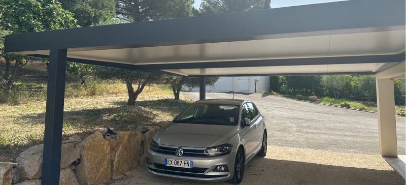 Abri voiture deux place 