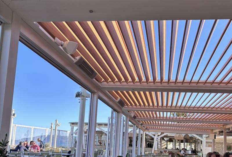 chauffage pergola bioclimatique