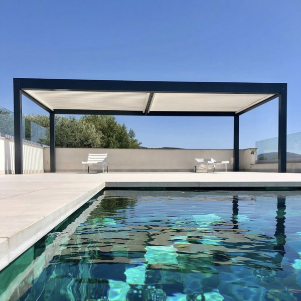 Quelle est la durée de vie moyenne de notre pergola bioclimatique Cauchi Design à Lyon ?