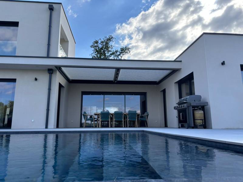 Pergola sans poteau lyon