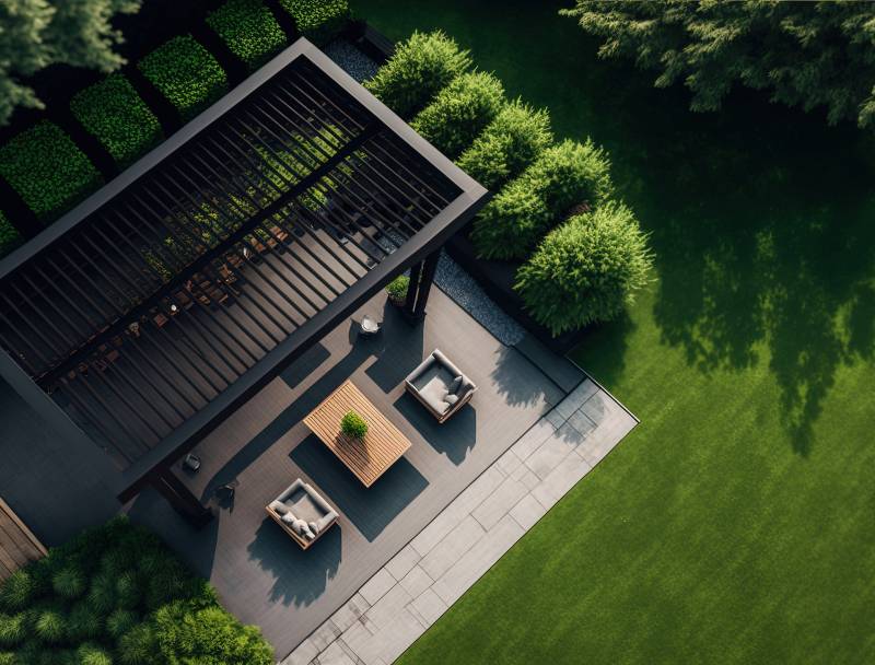 Les avantages écologiques des pergolas bioclimatiques en aluminium bas-carbone à Lyon